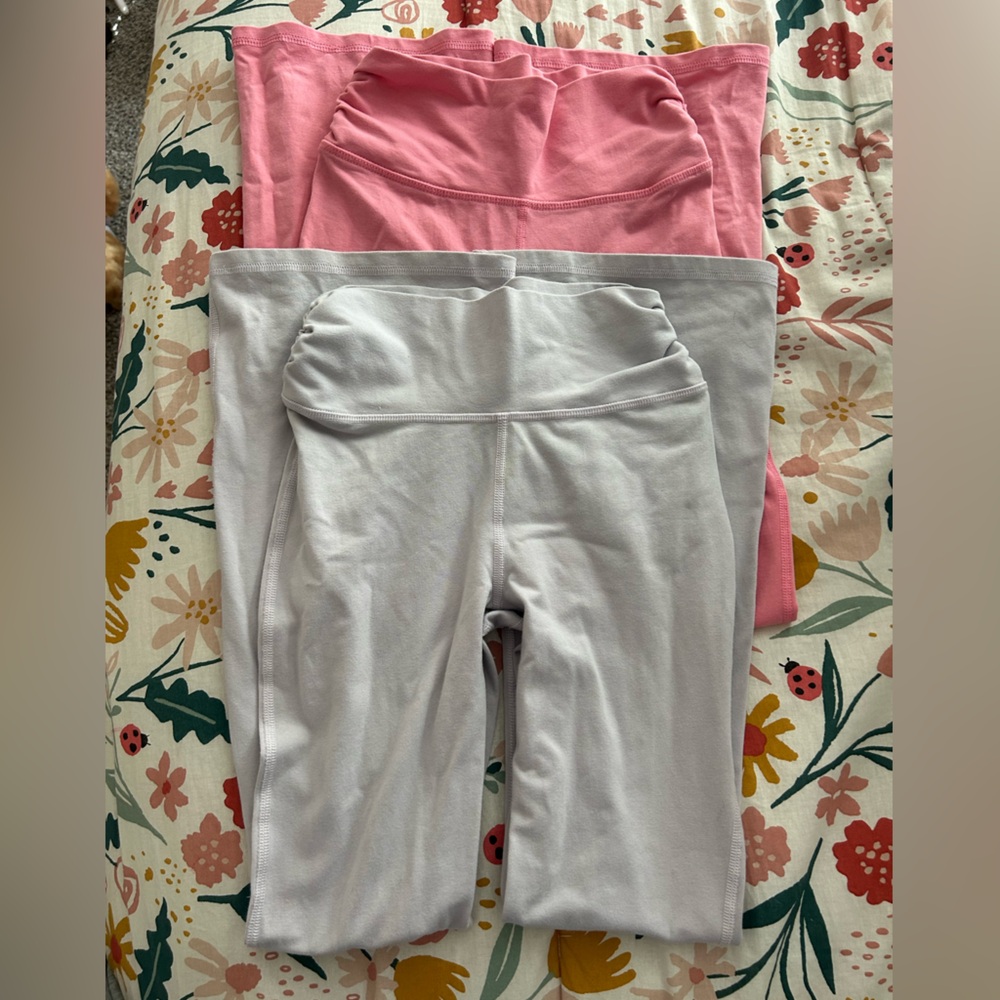 Old Navy Kids Leggings in Pink and Gray